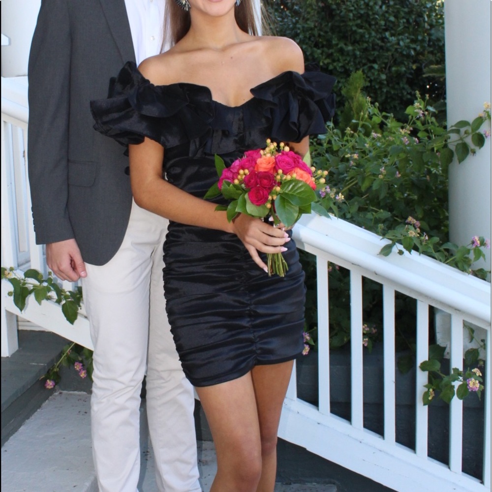 black formal dress!!